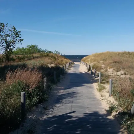 شقة Modernes Reetdach-ostseeferienhaus Bella Mare, Insel Usedom Mit Sauna, Kamin & Sonnenterrasse